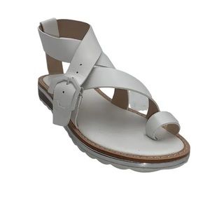 Louise et Cie Leather Ankle Strap Sandals Esmond Optic